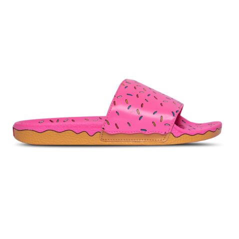 Vans X Simpsons Slide-On D'ohnut Slides Pink