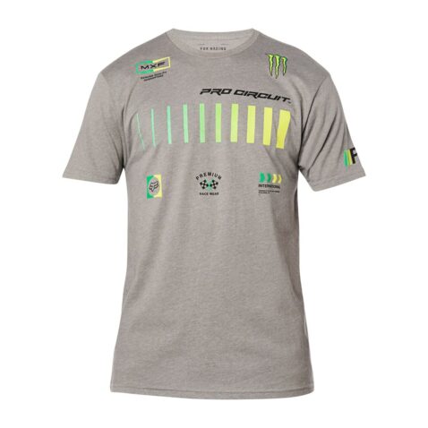 Fox Pro Circuit Premium T-Shirt Heather Graphite