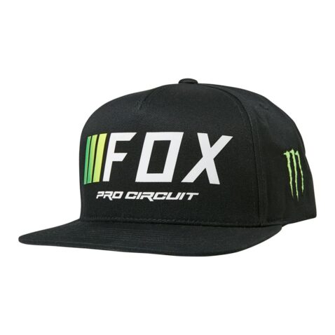 Fox Pro Circuit Snapback Hat Black