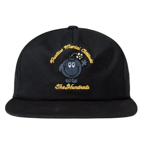 The Hundreds Gravel Snapback Hat Black