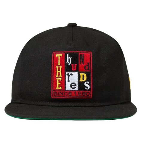 The Hundreds Jumble Snapback Hat Black