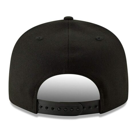 New Era 9Fifty Las Vegas Raiders Black On Black Blackout Snapback Hat