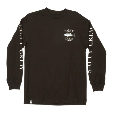 Salty Crew Big Blue LS Shirt Black