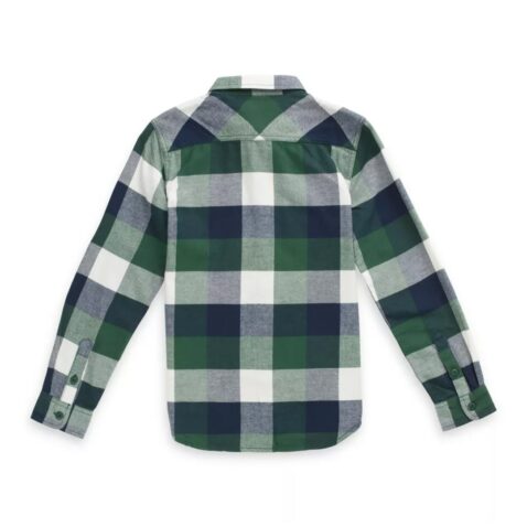 Vans Box Flannel LS Shirt Pine Needle Dress Blues