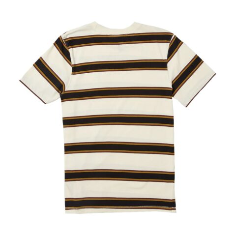 Volcom DA Fino Stripe Crew T-Shirt Primer White