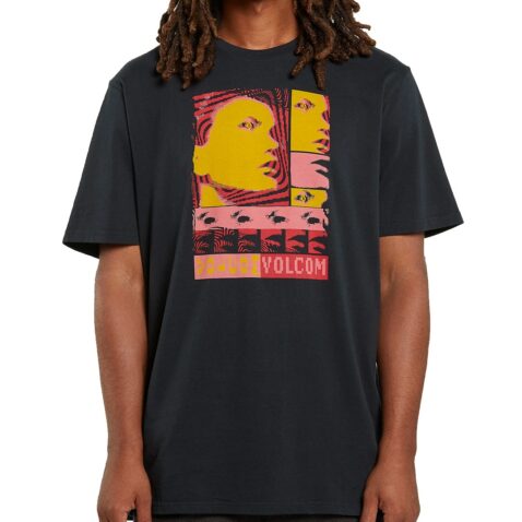 Volcom Embedded Face T-Shirt Black