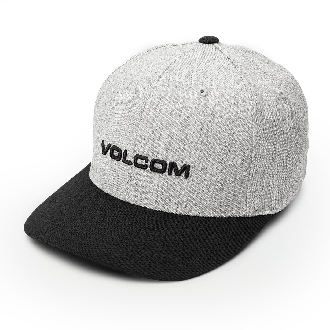 Volcom Mens Euro Six Panel Flexfit Hat