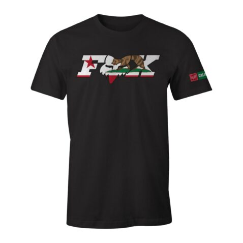 Fox California Flag T-Shirt Black