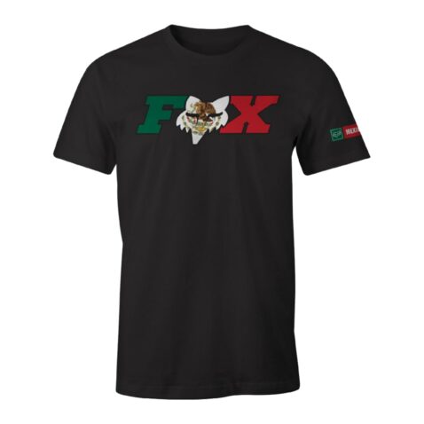 Fox Mexico Flag T-Shirt Black