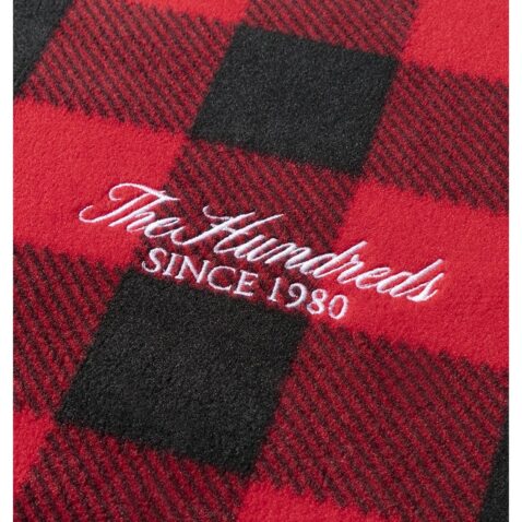 The Hundreds Lumber Crewneck Crewneck Sweatshirt Red Black