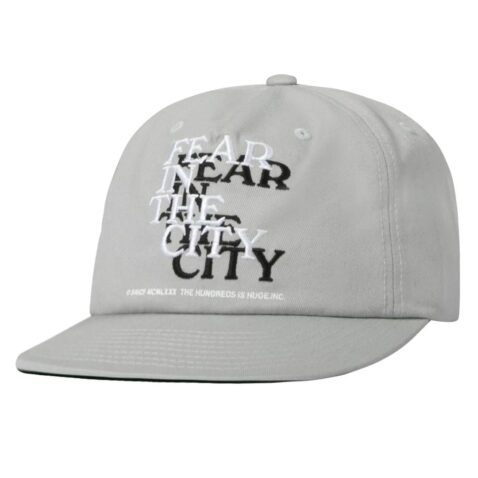 The Hundreds Fear Snapback Hat Light Grey