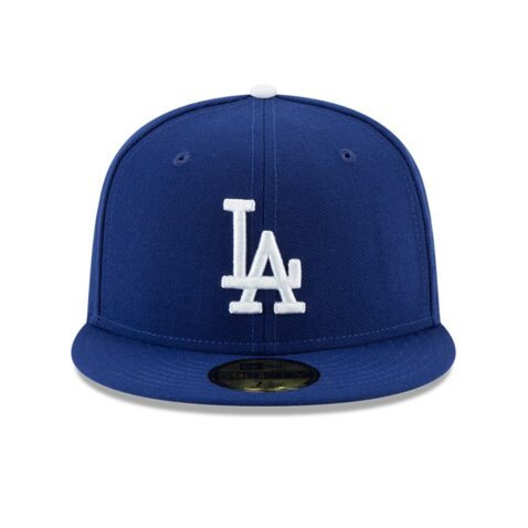 New Era 59Fifty Los Angeles Dodgers Game World Series 2020 Fitted Hat Dark Royal - Image 2