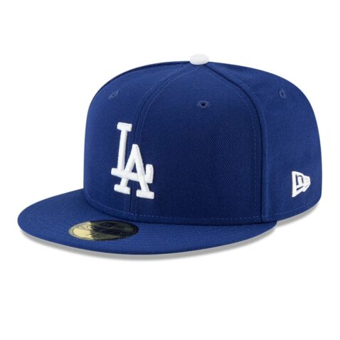 New Era 59Fifty Los Angeles Dodgers Game World Series 2020 Fitted Hat Dark Royal - Image 3
