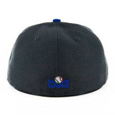 New Era 59Fifty Charros de Jalisco Two Tone Fitted Hat Graphite Royal Blue