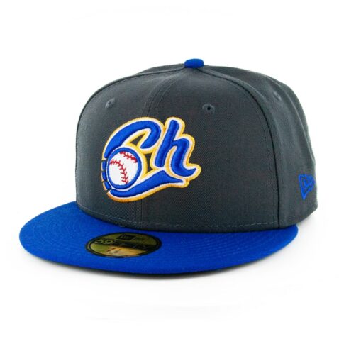 New Era 59Fifty Charros de Jalisco Two Tone Fitted Hat Graphite Royal Blue