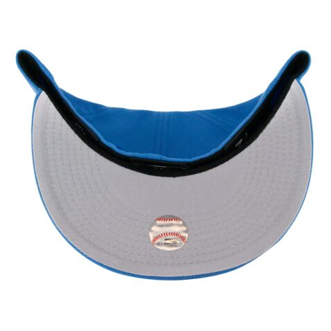 New Era 59Fifty Los Angeles Dodgers Hometown Fitted Hat Air Force Blue Gold - Image 3