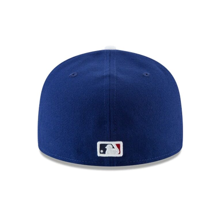 NE LA Dodgers World Series Patch Game Fitted Hat 04-mi NE LA Dodgers World Series Patch Game Fitted Hat 04-mi