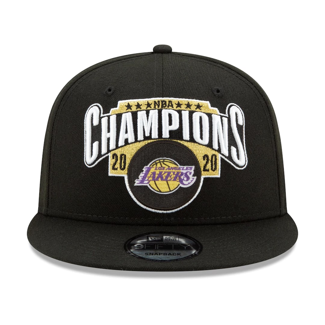 LA Lakers New Era Team Print 950 Snapback Purple - The Locker Room