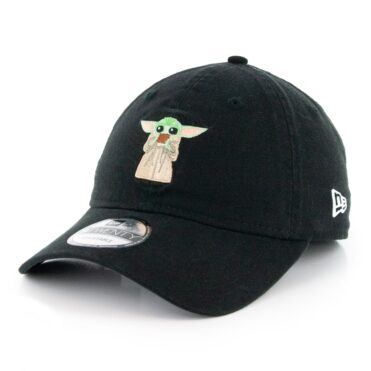New Era 9Twenty Mandalorian Yoda Soup Adjustable Hat Black