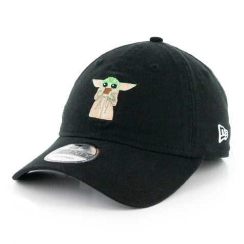 New Era 9Twenty Mandalorian Yoda Soup Adjustable Hat Black New Era 9Twenty Mandalorian Yoda Soup Adjustable Hat Black