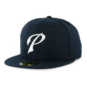 New Era 59Fifty San Diego Padres P Logo Fitted Hat Dark Navy