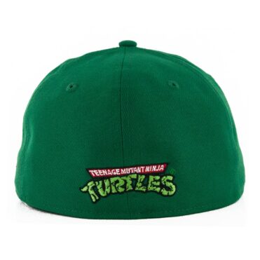New Era 59Fifty TMNT Gang Green Fitted Hat Kelly Green