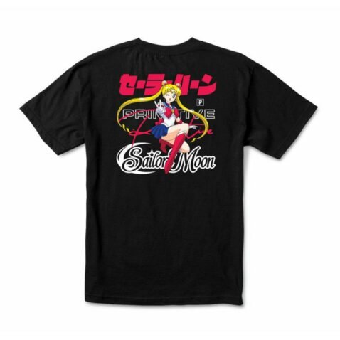 Primitive X Sailor Moon P T-Shirt Black