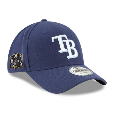 New Era 9Forty Tampa Bay Rays The League Game World Series 2020 Strapback Hat Navy