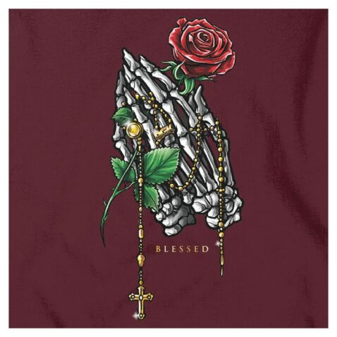 DGK Divine LS Shirt Burgundy