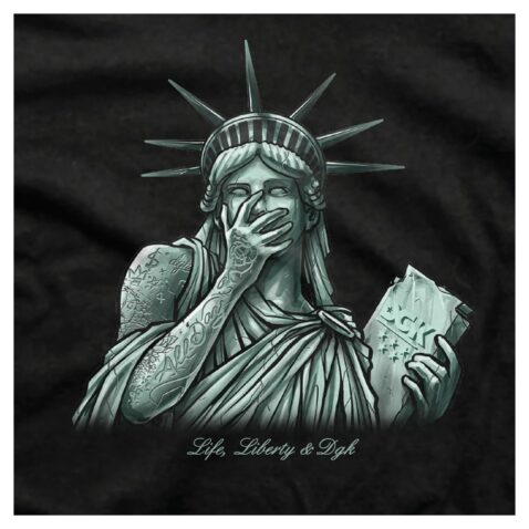 DGK Liberty T-Shirt Black