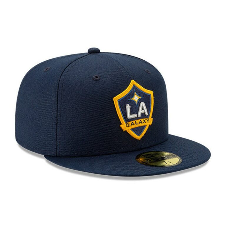 NE LA Galaxy Primary Logo Fitted Hat Dark Navy 02-min NE LA Galaxy Primary Logo Fitted Hat Dark Navy 02-min