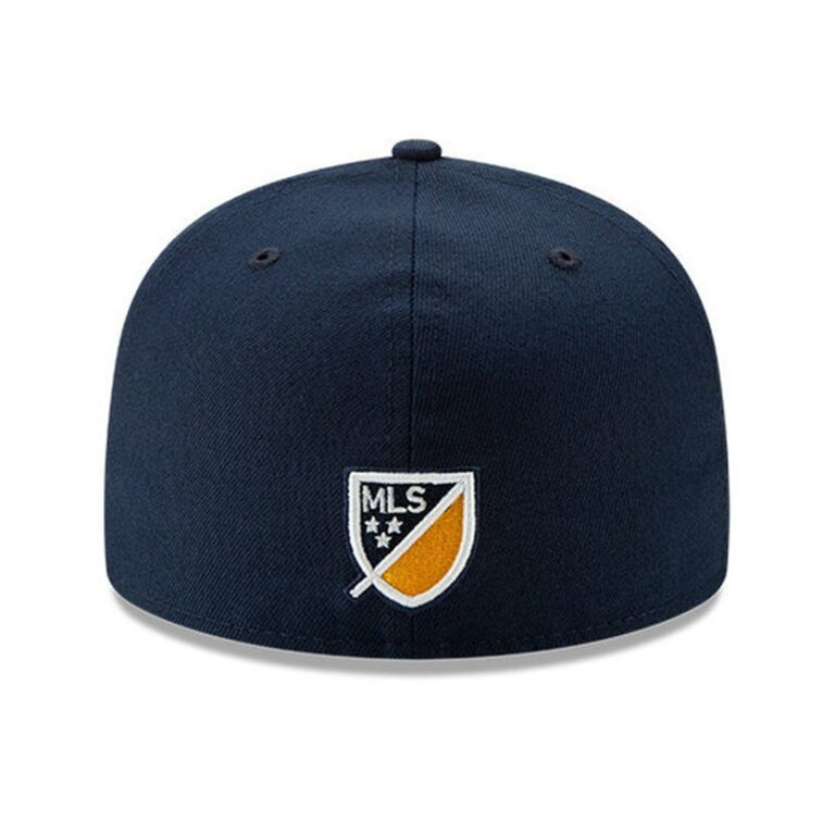 NE LA Galaxy Primary Logo Fitted Hat Dark Navy 04-min NE LA Galaxy Primary Logo Fitted Hat Dark Navy 04-min