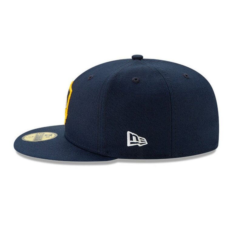NE LA Galaxy Primary Logo Fitted Hat Dark Navy 05-min NE LA Galaxy Primary Logo Fitted Hat Dark Navy 05-min