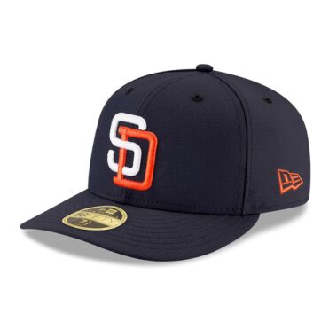 New Era 59Fifty Low Profile San Diego Padres Tony Gwynn Fitted Hat Dark Navy