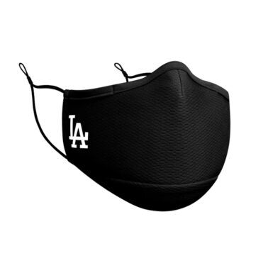 New Era Los Angeles Dodgers Face Mask Black