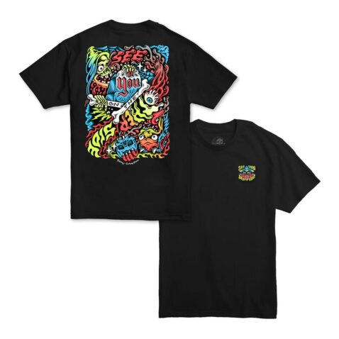 Sketchy Tank Tallboy Other Side T-Shirt Black