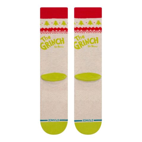 Stance Grinch Sweater Sock Canvas