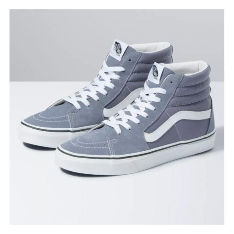 Vans Sk8-Hi Shoe Blue Granite True White - Image 4
