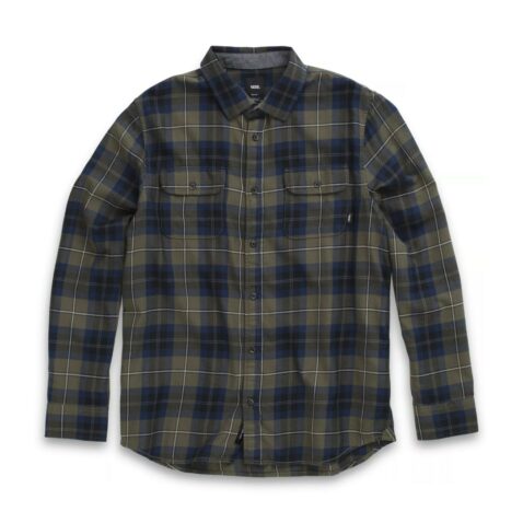 Vans Sycamore Button Down Shirt Dress Blues
