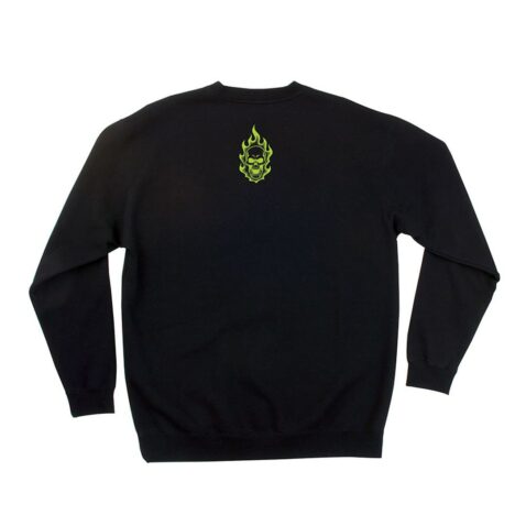 Creature Logo Long Sleeve Shirt Black - Image 2