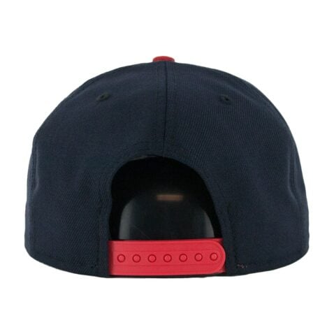 New Era 9Fifty California Angels Two Tone Snapback Hat Navy - Scarlet Red - Image 2