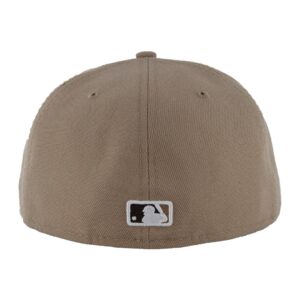 New Era 59Fifty San Diego Padres Jersey Hook Fitted Hat Camel Burnt Wood