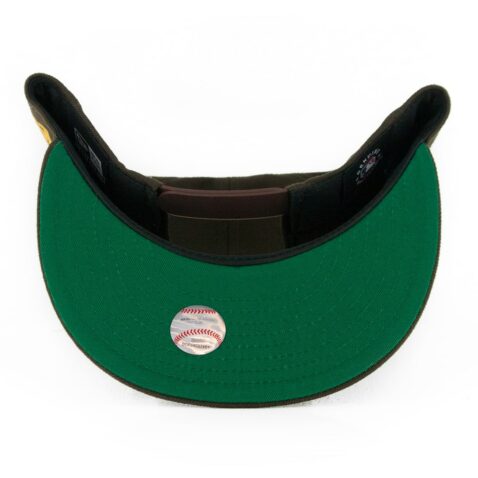 New Era 9Fifty San Diego Padres Palm Snapback Hat Brown - Image 3