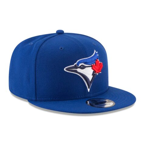 New Era 9Fifty Toronto Blue Jays Game Snapback Hat Royal Blue - Image 3