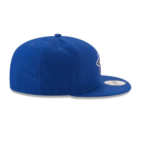New Era 9Fifty Toronto Blue Jays Game Snapback Hat Royal Blue - Image 4
