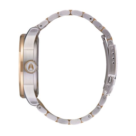 Nixon Sentry SS Watch Silver Gold