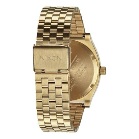 Nixon Time Teller Watch Gold Green Sunray
