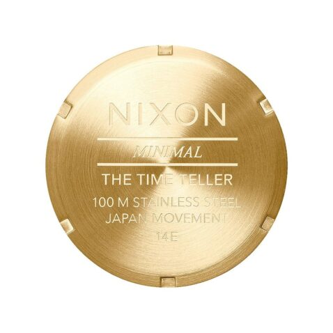 Nixon Time Teller Watch Gold Green Sunray
