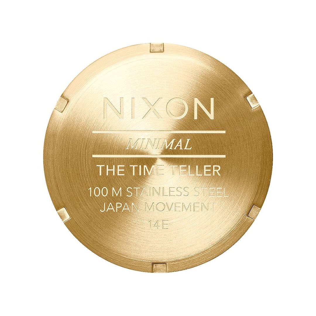 Nixon Time Teller Watch Gold Green Sunray | Billion Creation
