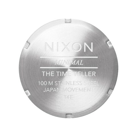 Nixon Time Teller Watch Silver Gold